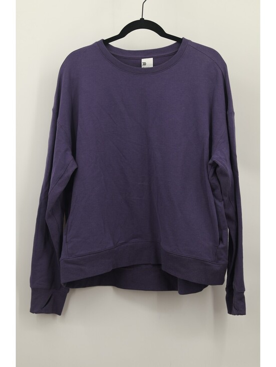 all in motion Tops - All in Motion Womens XXL Purple French Terry Crewneck Pullover Sweatshirt